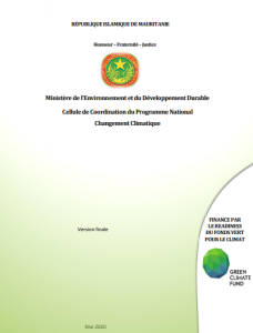 Programme Pays au Fonds Vert pour Climat 2020 - 2025