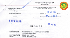 Decret Tarification Secteur Hydraulique