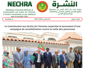 Périodique trimestriel édité par le Commissariat aux Droits de l’Homme, à l’Action Humanitaire et aux Relations avec la Société Civile